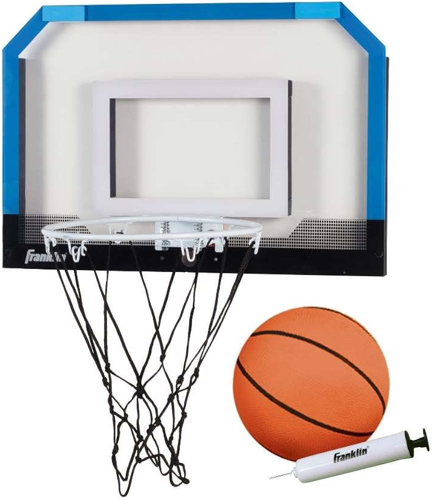 Franklin Sports Mini Basketball Hoops-Indoor Over The Door Mini Hoop+Basketball Sets-Perfect Acce... | Amazon (US)