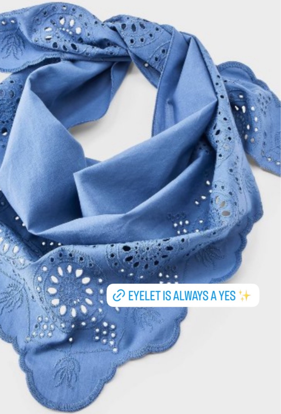 Eyelet Is Always A Yes For Me ✨🩵

#LTKootd #LTKSeasonal