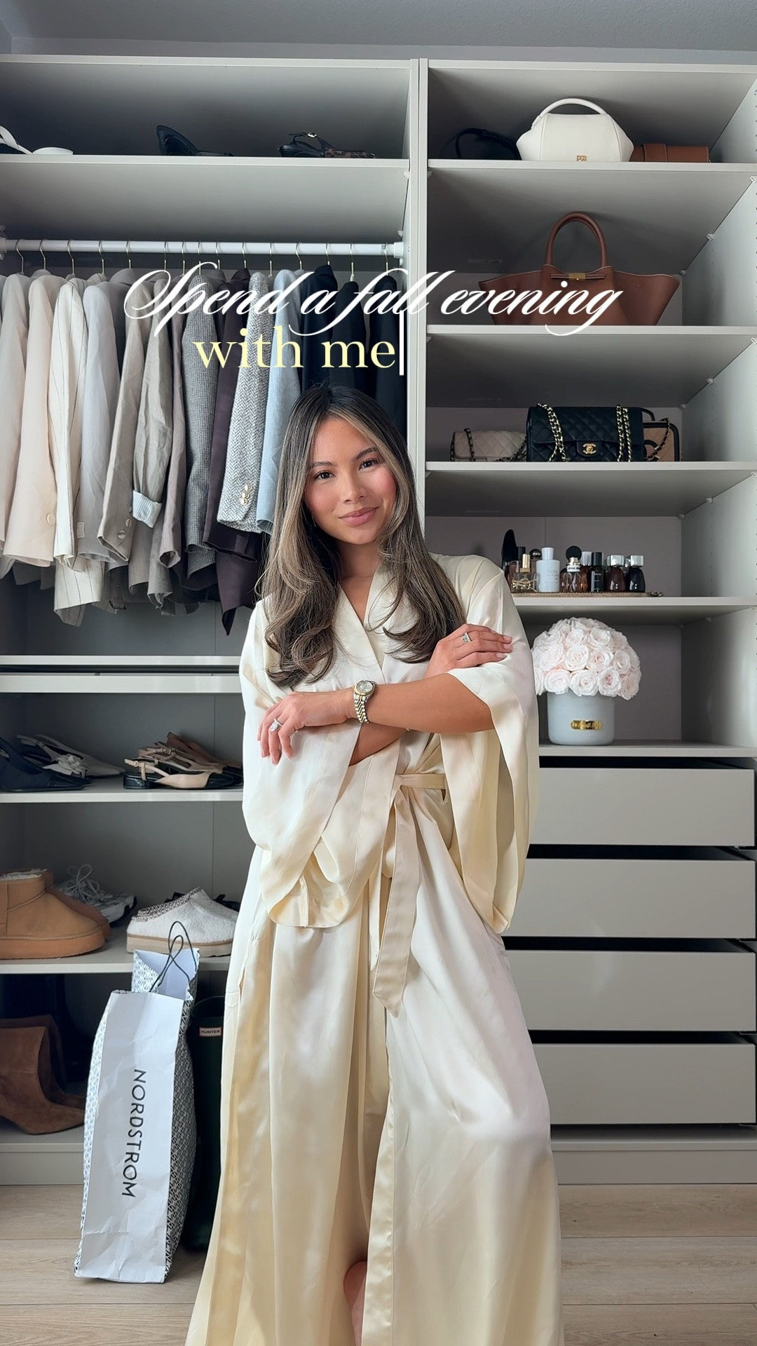 Our first fall season in our home so I’m trying to romanticize it as much as possible 🥹🤍🍂 @nordstorm #nordstormpartner 