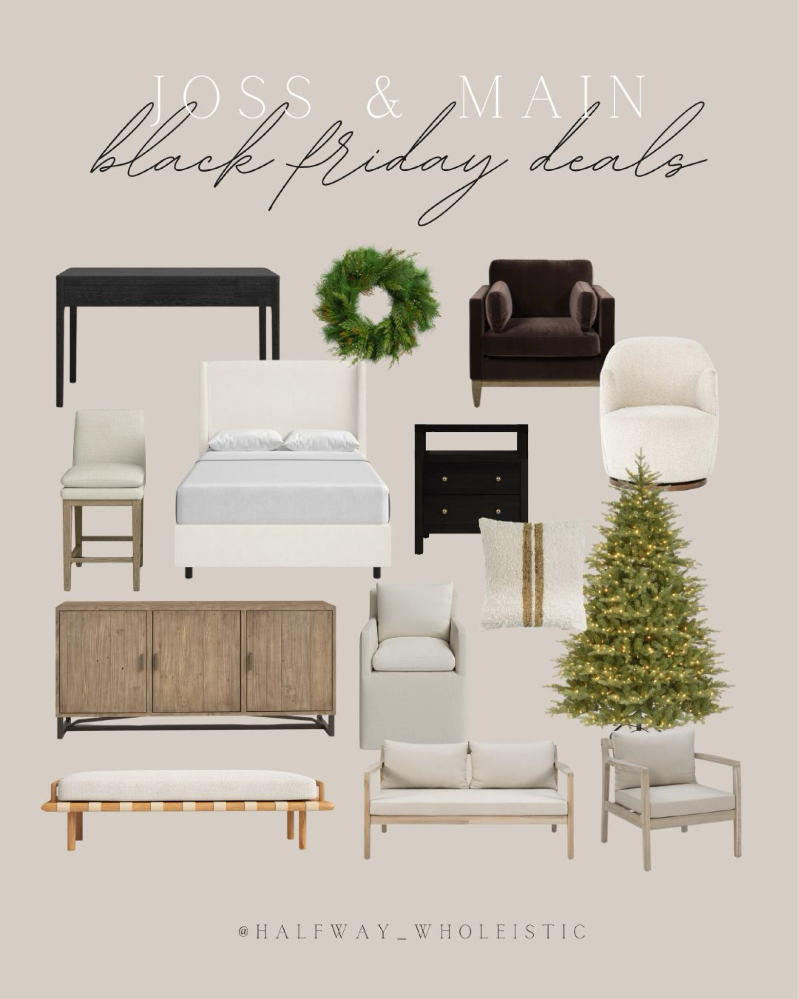 Black Friday finds for a timeless, neutral home 😍 I've rounded up some of my favorite pieces from @jossandmain, all on sale up to 70% off now through 11/30! Plus, enjoy fast and free shipping to refresh your space just in time for the holidays. 🙌🏼 Don't miss these deals—#jossandmainpartner #jossandmainedit #myjossandmain

#LTKHome #LTKSeasonal #LTKHoliday