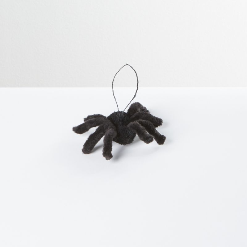 Small Black Buri Spider Decoration + Reviews | Crate and Barrel | Crate & Barrel