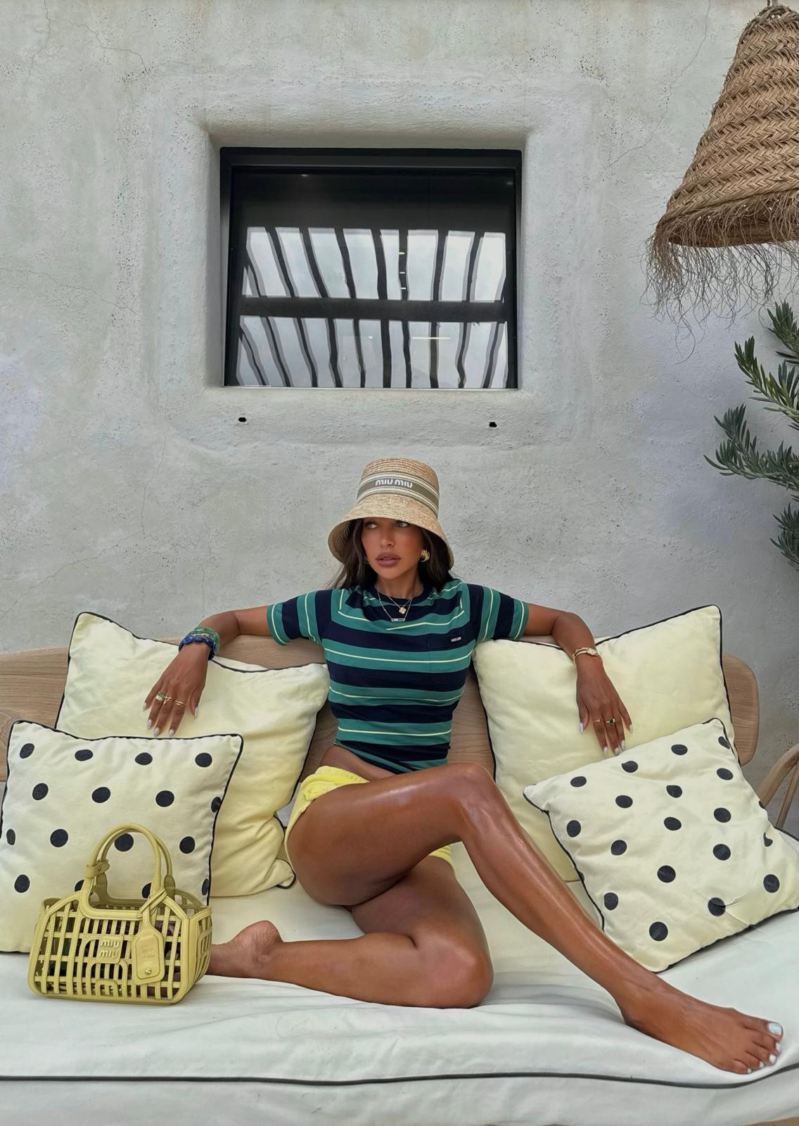 Casual chic, Minimalist style, T-shirt, Shorts, Bag, Hat, MIU MIU, Mytheresa, Selfridges 

 #LTKuk #LTKtravel #LTKstyletip