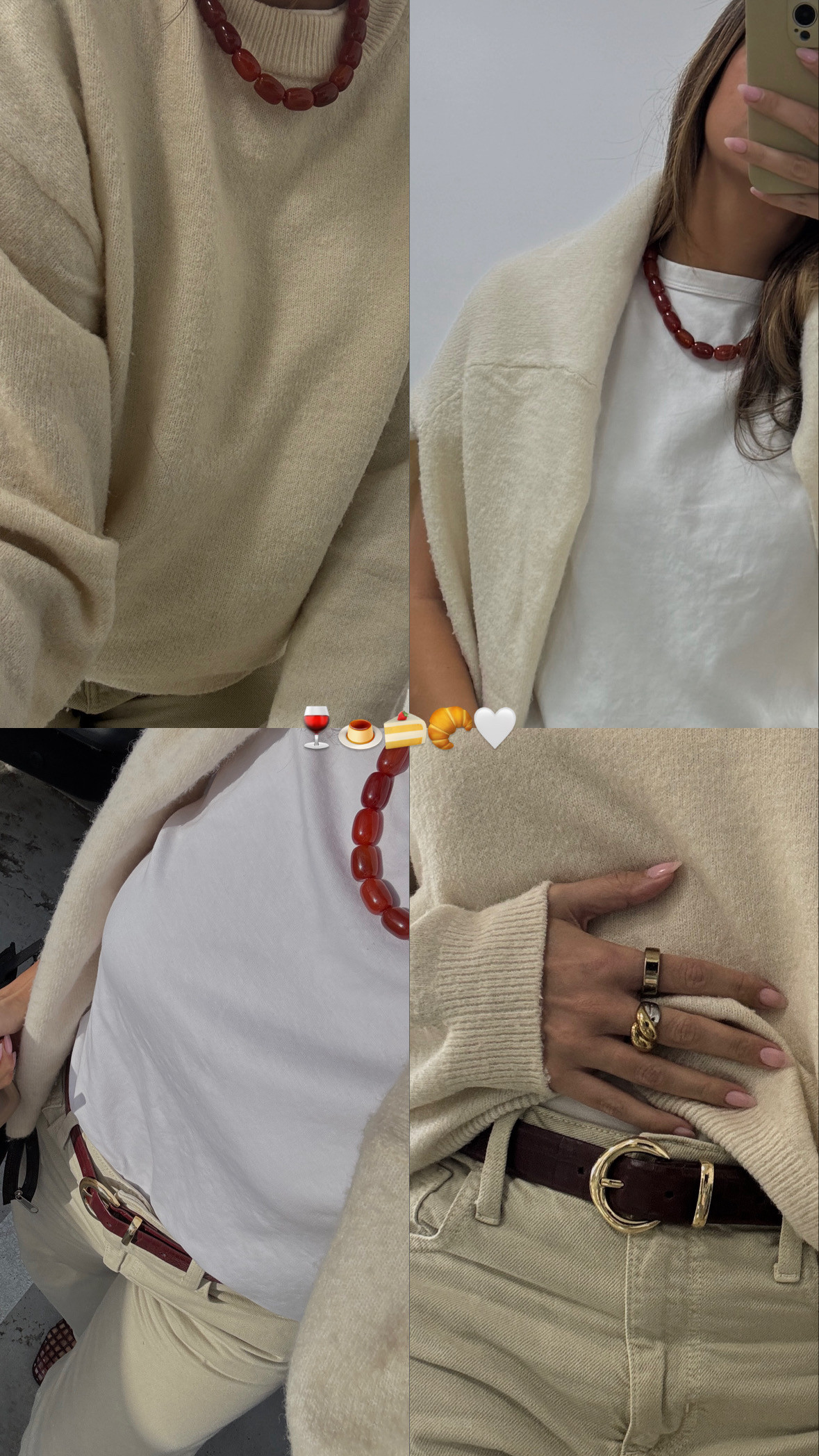 Back to sharing the looks I love. Fall energy but keeping it light. 

Breakdown:
Burgundy belt, shoes and necklace
white tee
neutral jeans and sweater 

 

#LTKOver40 #LTKFindsUnder100 #LTKStyleTip