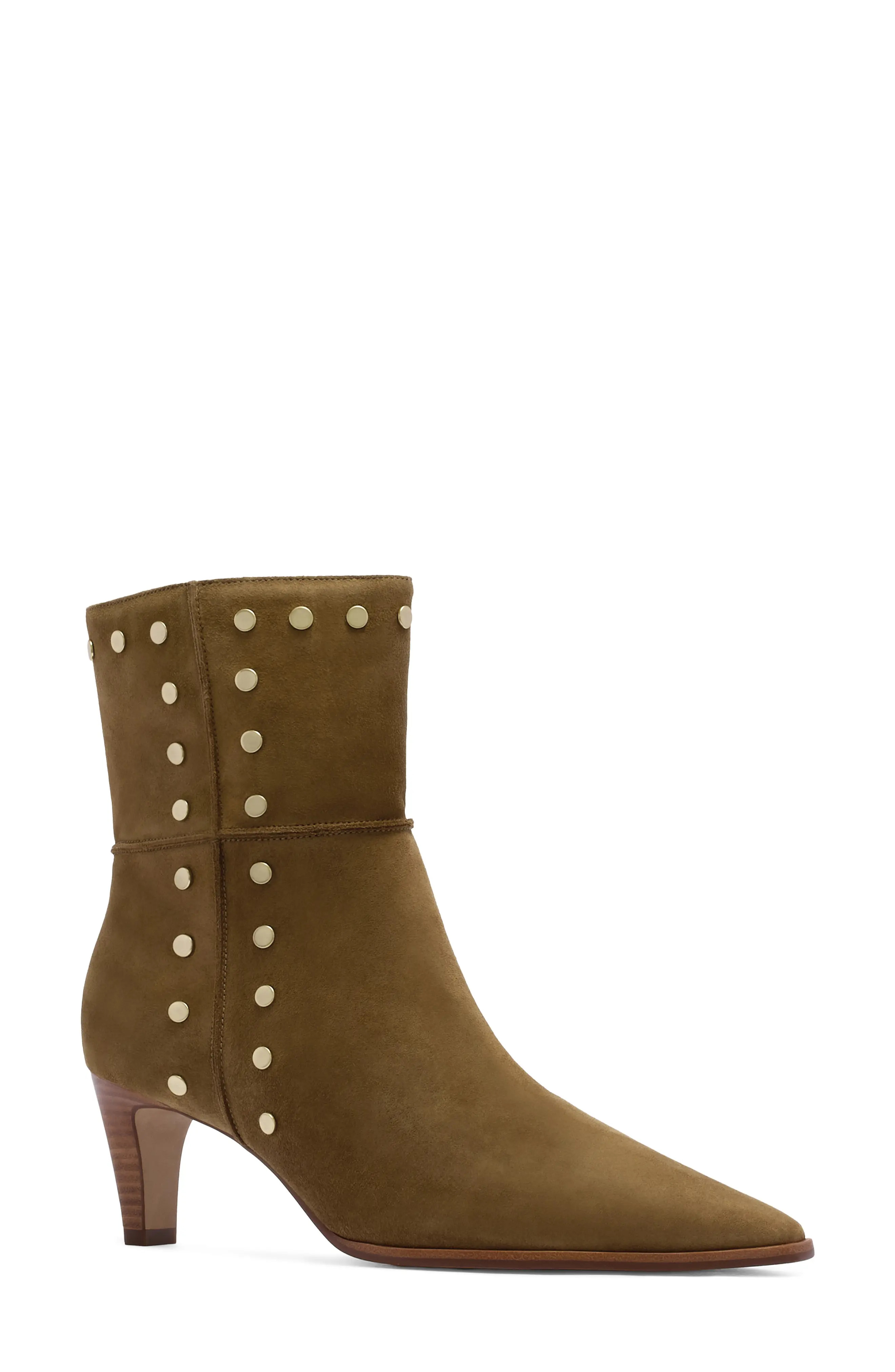 Reign Studded Pointed Toe Bootie (Women) | Nordstrom | Nordstrom
