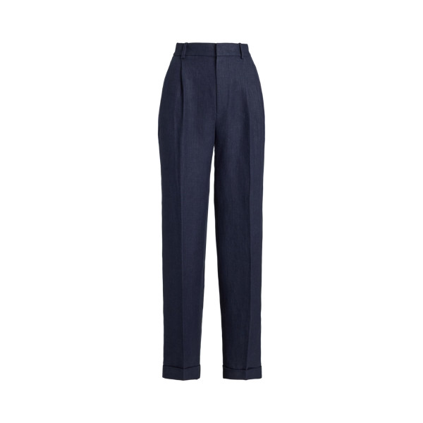 Herringbone Linen Tapered Trouser | Ralph Lauren (UK)