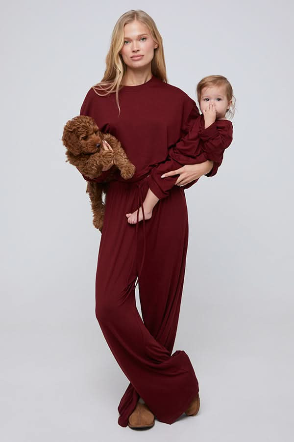 The Cloud Women's Maternity Lounge Pant | Shop Bumpsuit's Maternity Loungewear Cloud Collection | BUMPSUIT