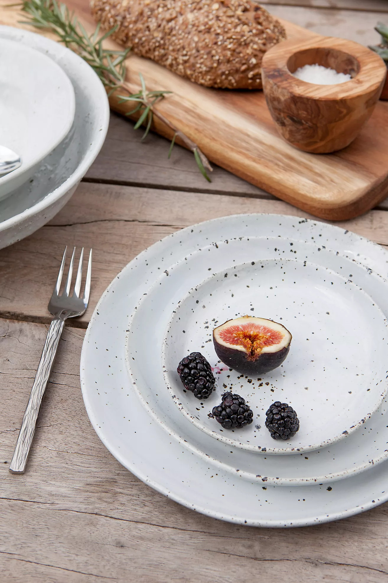 Blue Pheasant Marcus Dinner Plates, Set of 4 | Anthropologie (US)