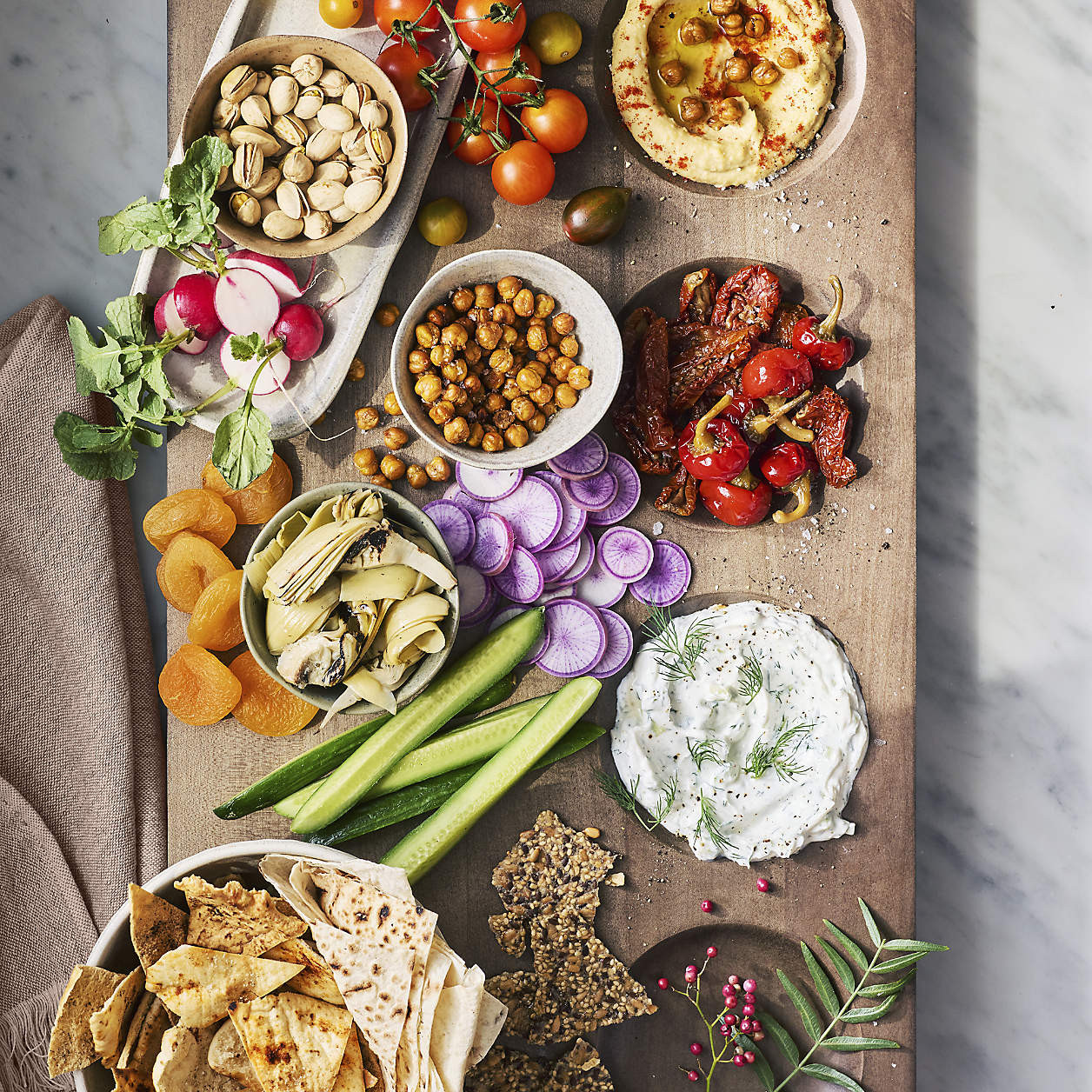 Calistoga Dinner Board by Gaby Dalkin + Reviews | Crate & Barrel | Crate & Barrel