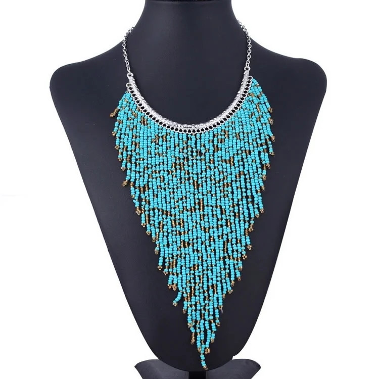 Waterfall Bohemian Beads Necklace | Walmart (US)