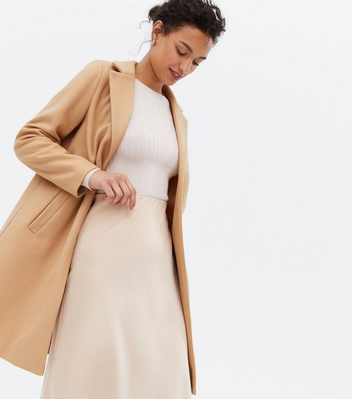 Camel Unlined Long Coat
						
						Add to Saved Items
						Remove from Saved Items | New Look (UK)