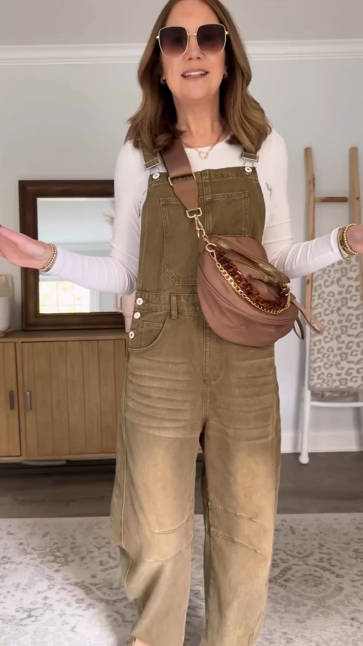 I have these in blue and am obsessed with this new olive/brown color. Comfy, cute cool mom outfit FTW. I’m in a medium.

Over 40 style, Amazon fashion finds, look for less, mom outfit, spring outfit idea, mom style, fashion over 40

#LTKootd #LTKSaleAlert #LTKOver40