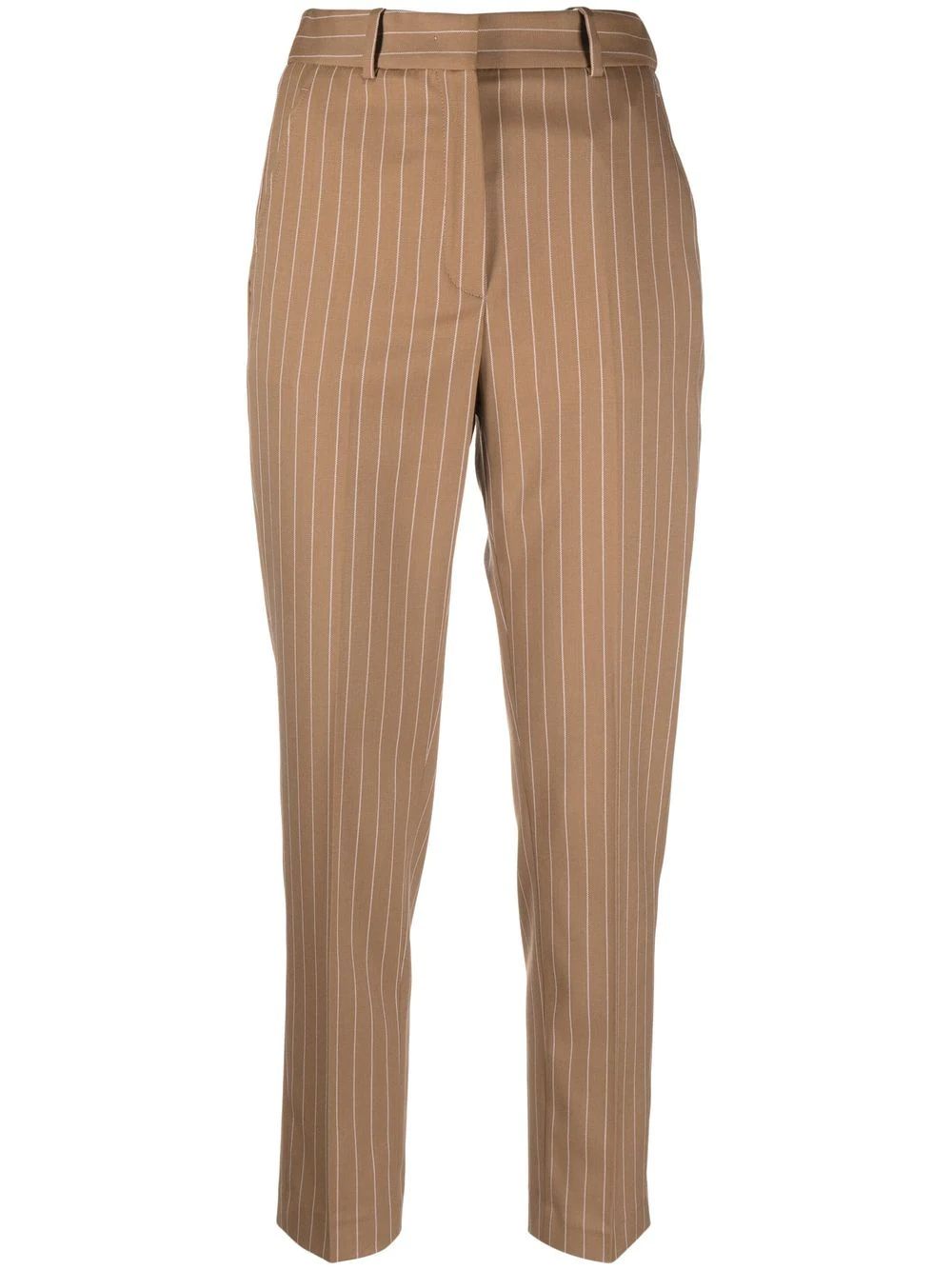 pinstripe straight trousers | Farfetch Global