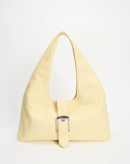 Buckle Detail Slouch Shoulder Bag | Glassons (Australia)
