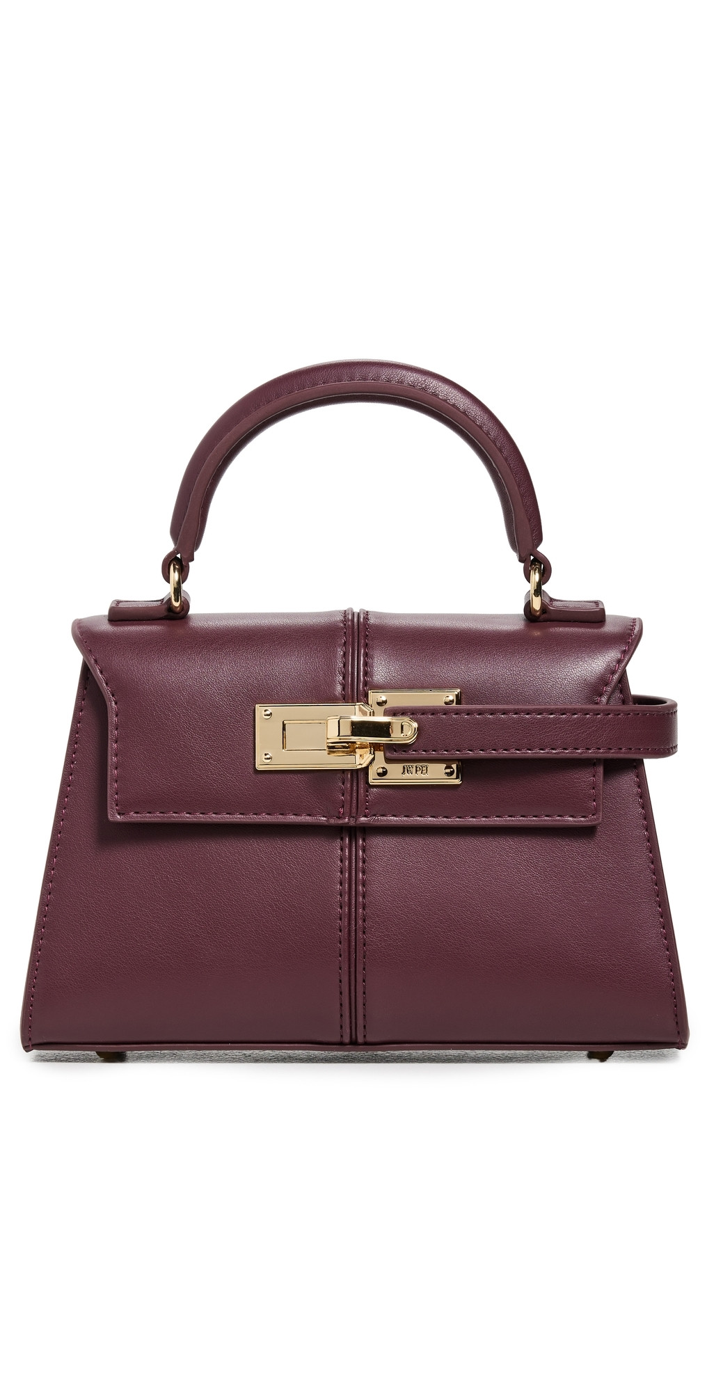 JW PEI Elise Top Handle Bag Deep Burgundy One Size | Shopbop