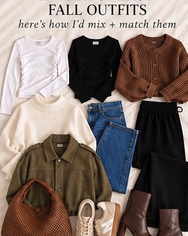 Nothing to wear this fall? 🍂 Start with pieces that actually work together.

I built this Amazon fall capsule wardrobe with easy basics you can mix + match for everything from casual everyday outfits to a polished work look. 🤎

Swipe to see how I styled the same pieces multiple ways →
Which outfit are you picking — 1, 2, 3, 4 or 5? 👇

Comment SHOP and I’ll send you the links!
Save this for the next “I have nothing to wear” morning. 📌

#AmazonFashion #AmazonFinds #FallCapsuleWardrobe #FallOutfitIdeas #AmazonOutfits #FallFashion #CapsuleWardrobe #AffordableFashion #EverydayOutfits #WorkOutfitIdeas #MomStyle #FallStyle #AmazonStyle #CasualFallOutfits #FallWardrobe

#LTKSaleAlert #LTKootd #LTKSeasonal
