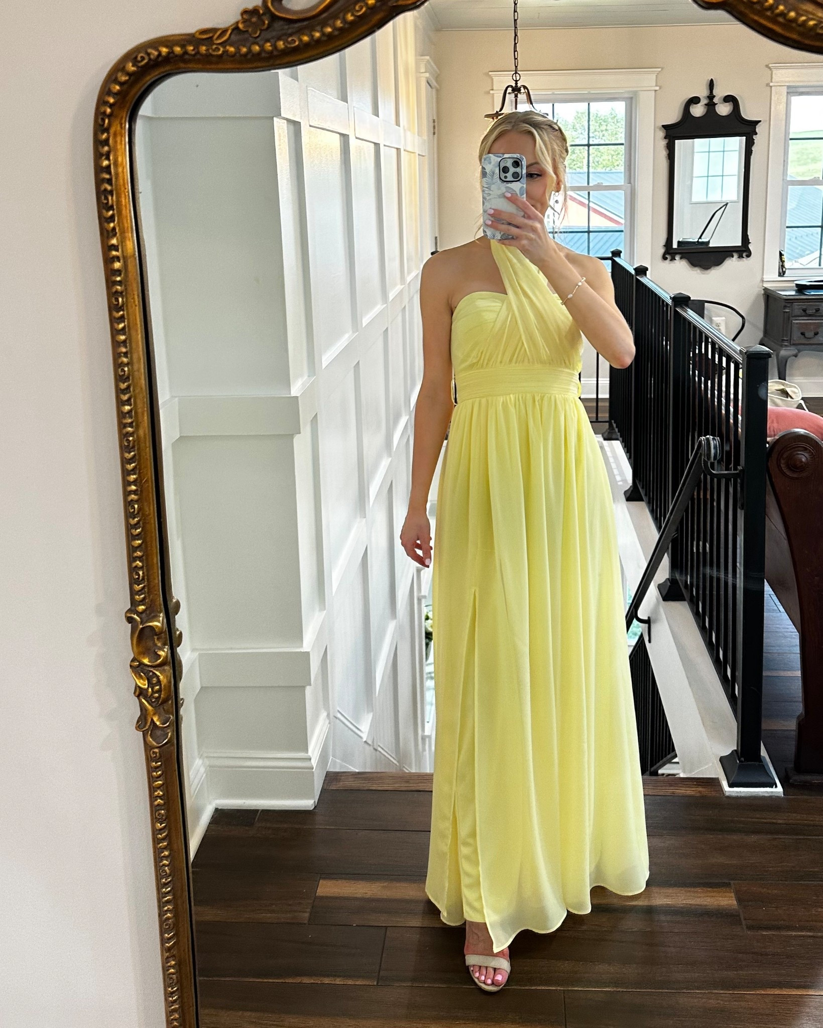 The prettiest bridesmaid dress! Dress is converts to so many different styles! Wearing a size small - could have probably sized down though! 

#LTKWedding