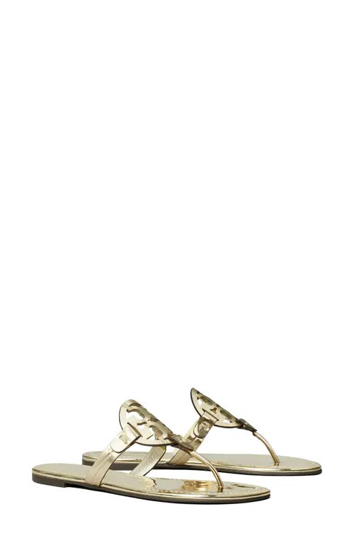 Tory Burch Miller Sandal in Gold at Nordstrom, Size 9 | Nordstrom