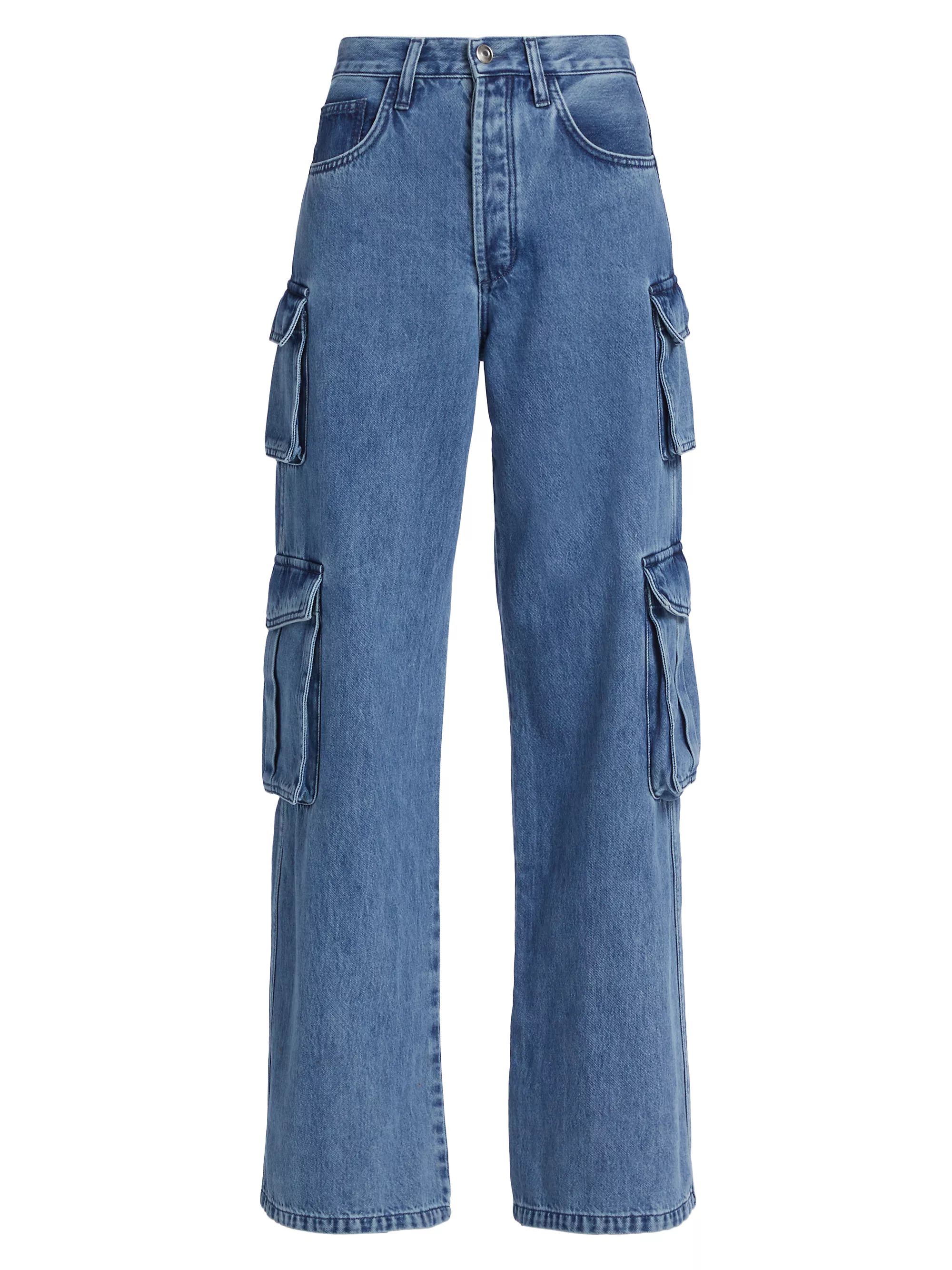 Carly Cargo Denim Pants | Saks Fifth Avenue