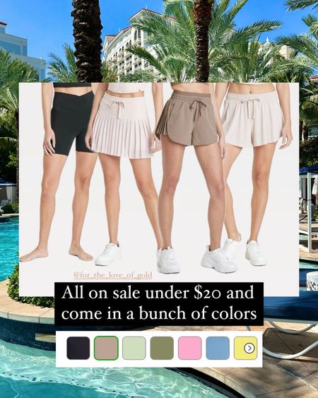 In need of a post vacation workout! All of these workout shorts and skirts are on sale under $20! They come in a bunch of colors too. 

Tennis skirt
Pickleball skirt
Workout shorts
Skort
Bike shorts
Gym
Athleisure 
Court
Neutrals
Solid colors


#LTKFindsUnder50 #LTKSaleAlert #LTKActive