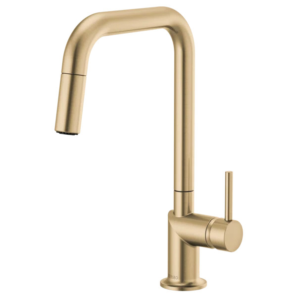 Odin® Pull-Down Faucet with Square Spout | Perigold