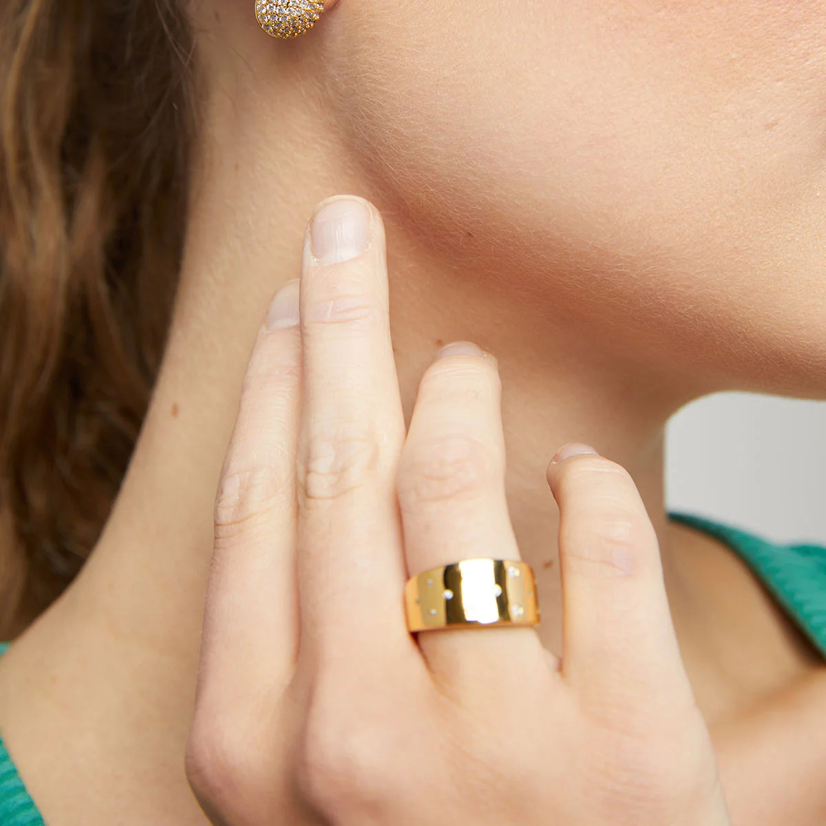Gold Statement Ring | Lauren Amble Designs