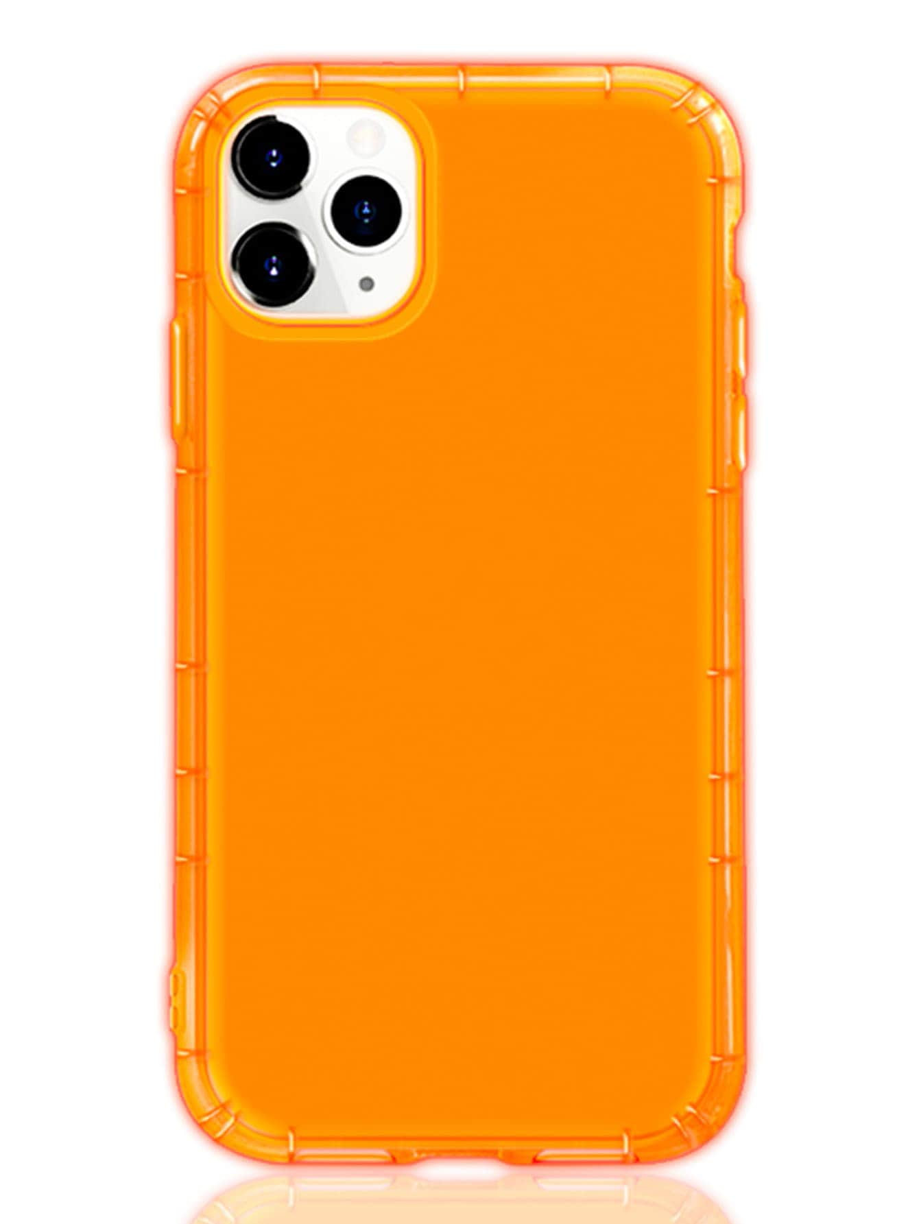 1pc Solid Case Compatible With iPhone | SHEIN