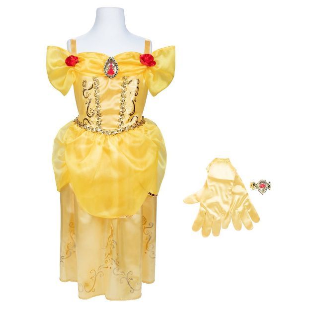 Disney Princess Belle Majestic Dress with Bracelet and Gloves | Target