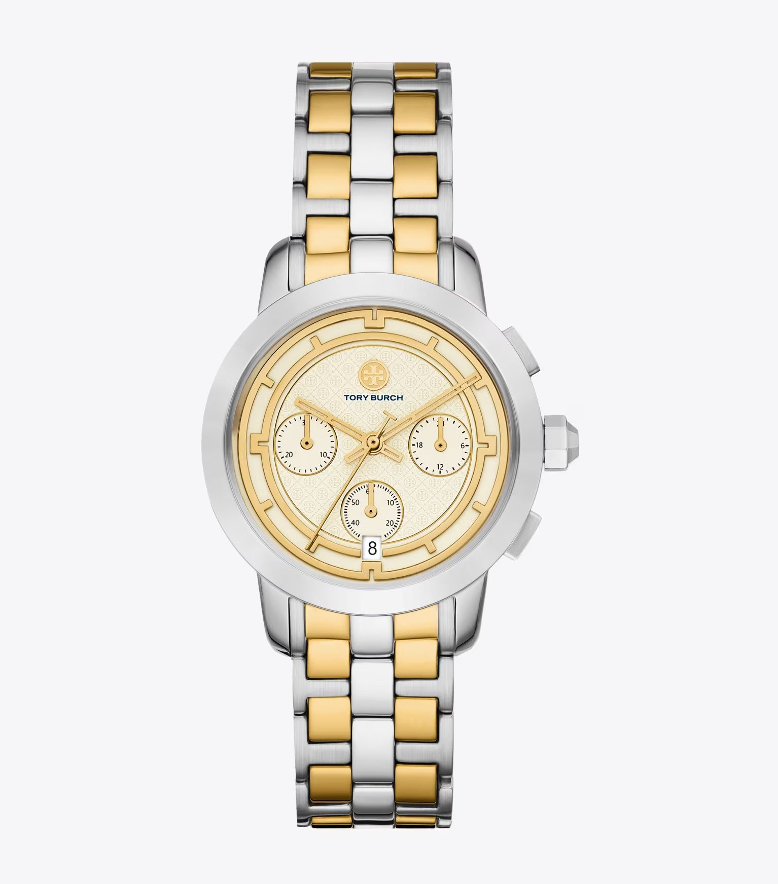 TORY CHRONOGRAPH WATCH, TWO-TONE GOLD/STAINLESS STEEL | Tory Burch (US)