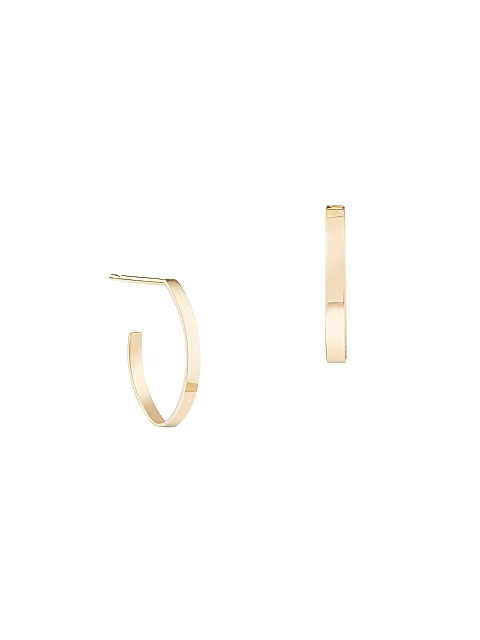 14K Yellow Gold Mini Blake Hoops | Saks Fifth Avenue