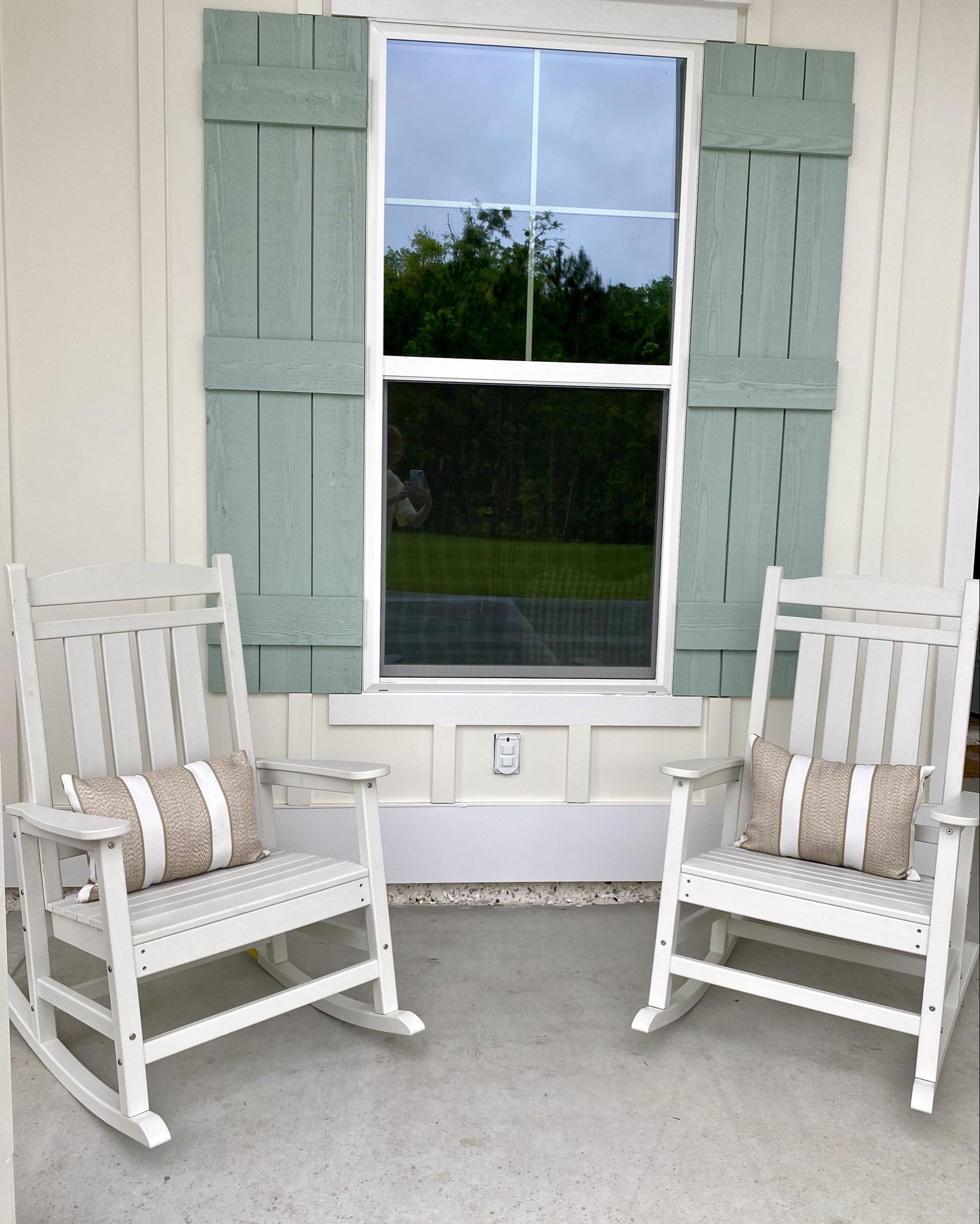 Front porch rocking chairs are on clearance. Can’t wait to sit out here this Spring 💐🌿🌸

#LTKSeasonal #LTKHome