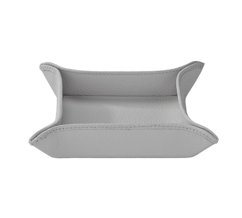 Marlo Leather Catchall | Pottery Barn (US)