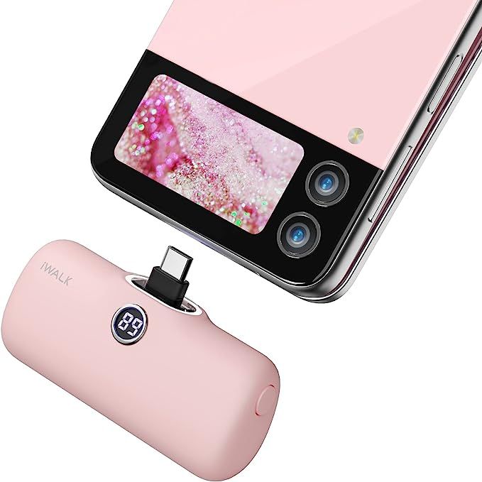 iWALK LinkPod Portable Charger, PD USB C Power Bank [2023 Upgrade] Small Fast Charging Docking Ba... | Amazon (US)