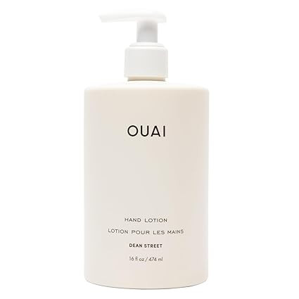 OUAI Hand Lotion - Daily, Lightweight, Hydrating Lotion for Dry Skin - Made with Avocado, Rosehip... | Amazon (US)