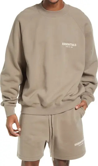 Cotton Blend Crewneck Sweatshirt | Nordstrom