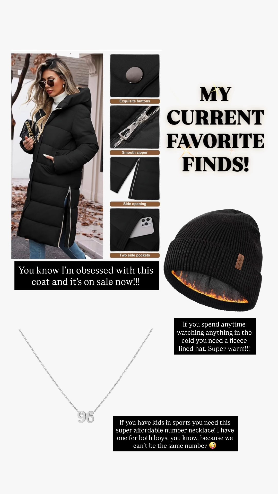 Current favorite cold weather and sports momma finds!

#LTKKids #LTKFindsUnder50 #LTKActive