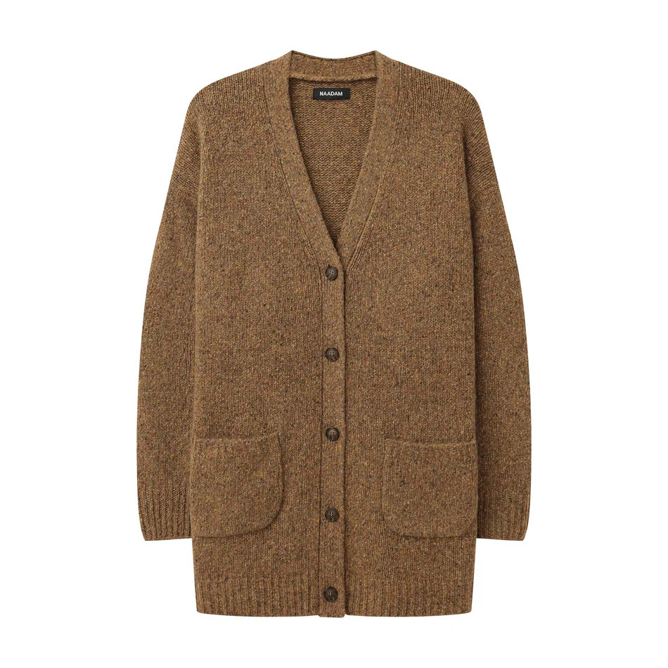 Marled Cashmere Grandpa Cardigan
                $325 | Naadam