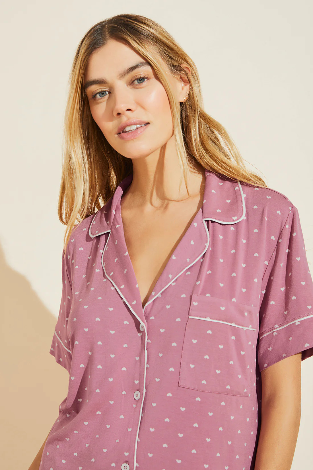 Gisele Printed Relaxed Short PJ Set | Eberjey