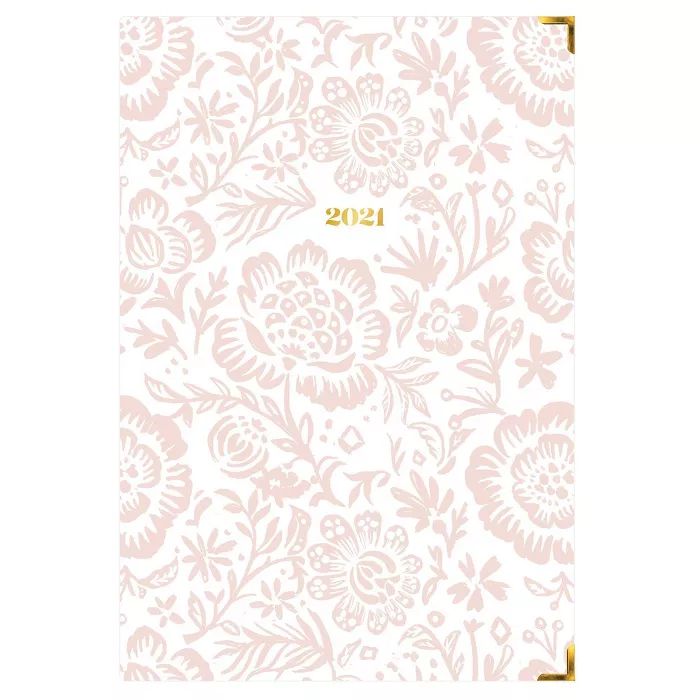 2021 The Everygirl Planner 5" x 8" Hard Cover Weekly/Monthly Bookbound Sadie - Blue Sky | Target