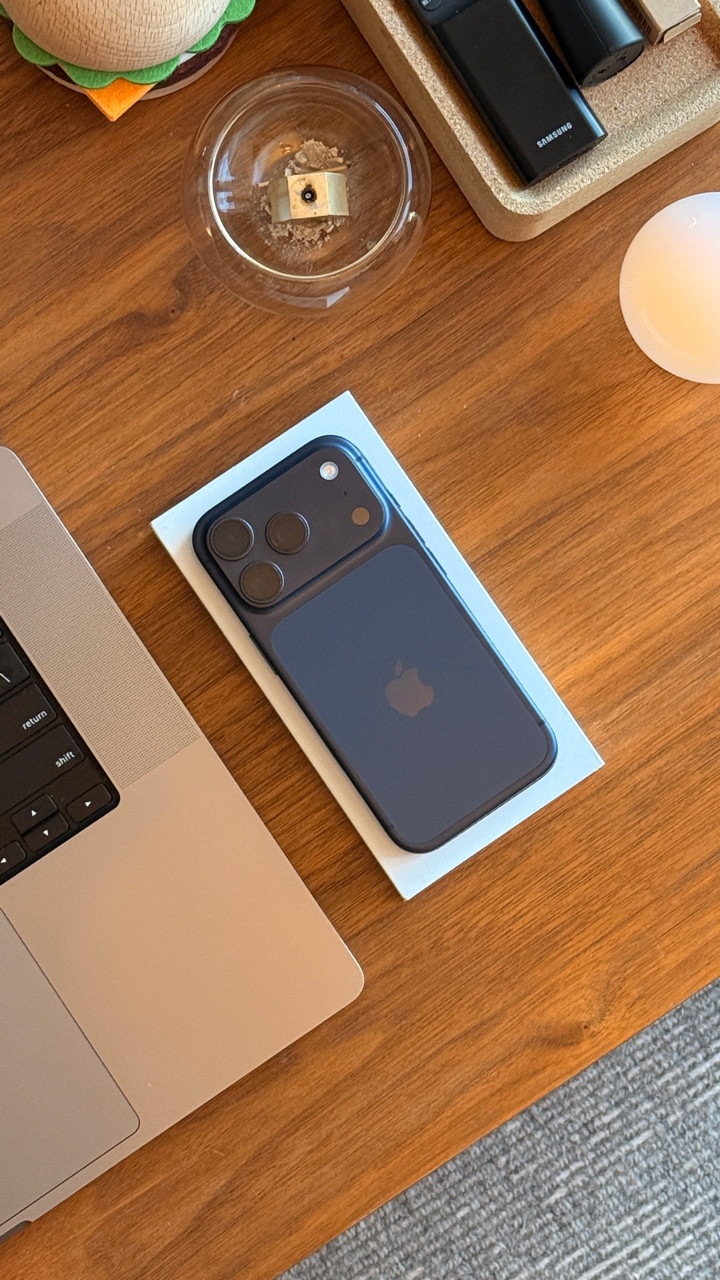 finally upgrading my iphone 13 to the iphone 17 pro, so come and unbox it with me! going to test it out and let you guys know its worth the upgrade 🫡 #iphone #iphone17pro #apple #tech #unboxing