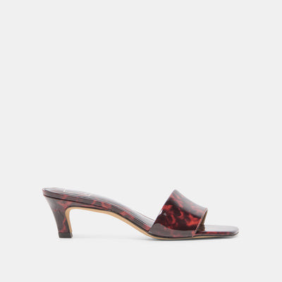 Rexa Heels in Tortoise Patent Leather Size 8.5 By Dolce Vita | DolceVita.com