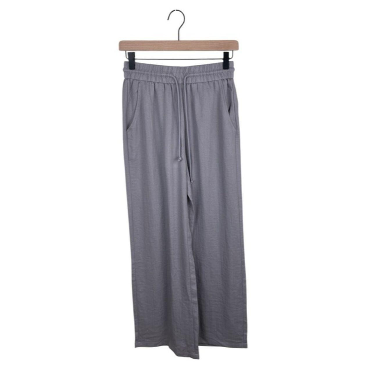 Halara Women's High waisted Pants - Grey | Depop US