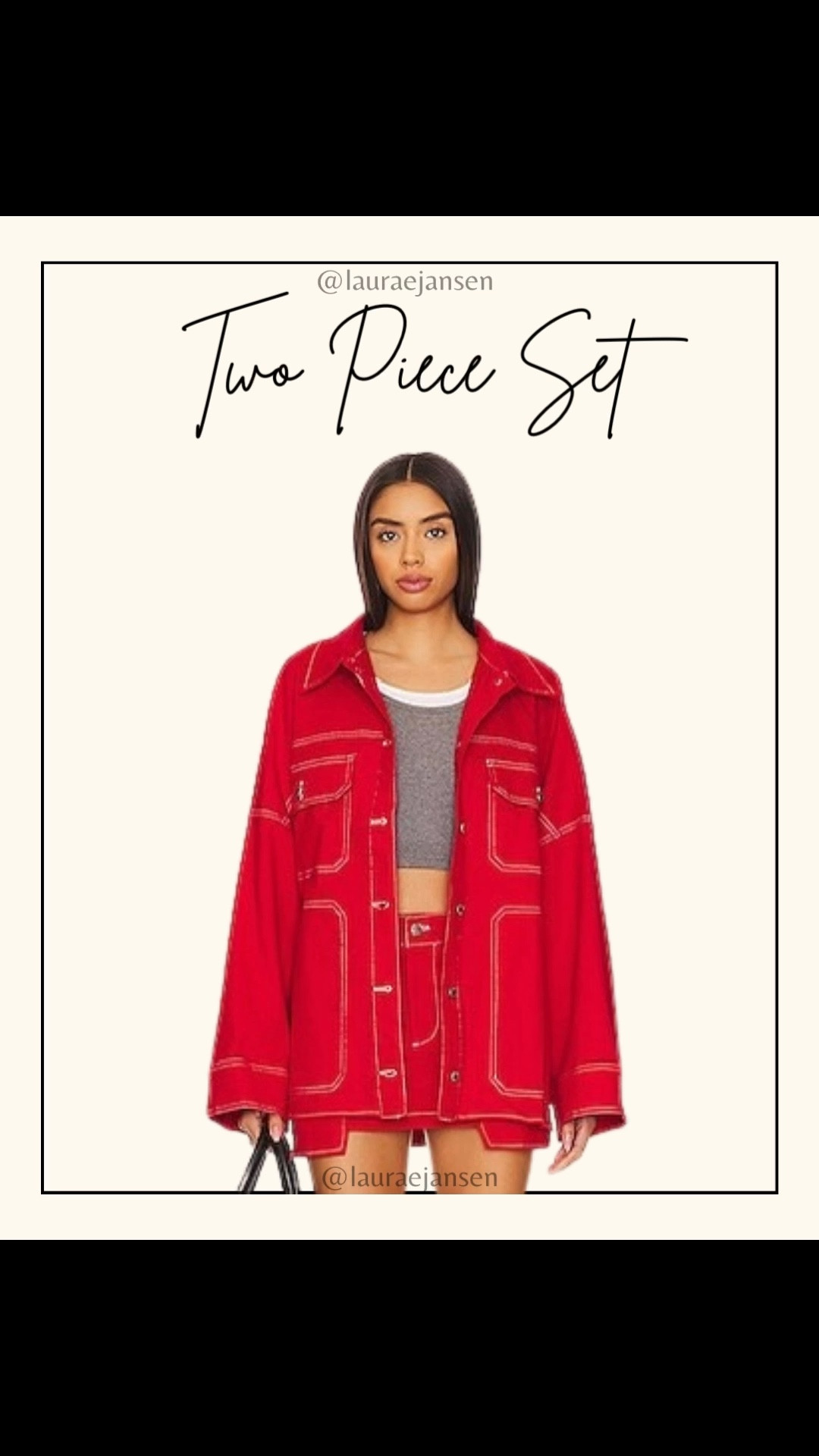 Red two piece matching set

#LTKootd #LTKPlusSize #LTKMidsize