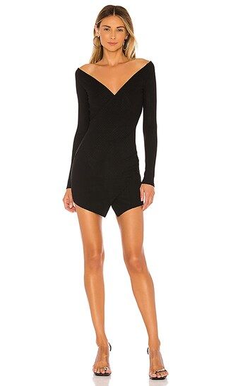 Thali Sweater Dress in Black | Revolve Clothing (Global)