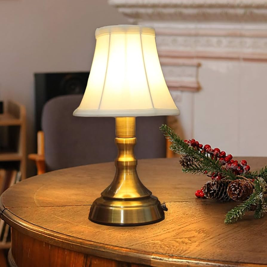 ACMHNC Rechargeable Table Lamp, LED Cordless Table Lamp, Retro Battery Operated Lamp for Bedroom ... | Amazon (UK)