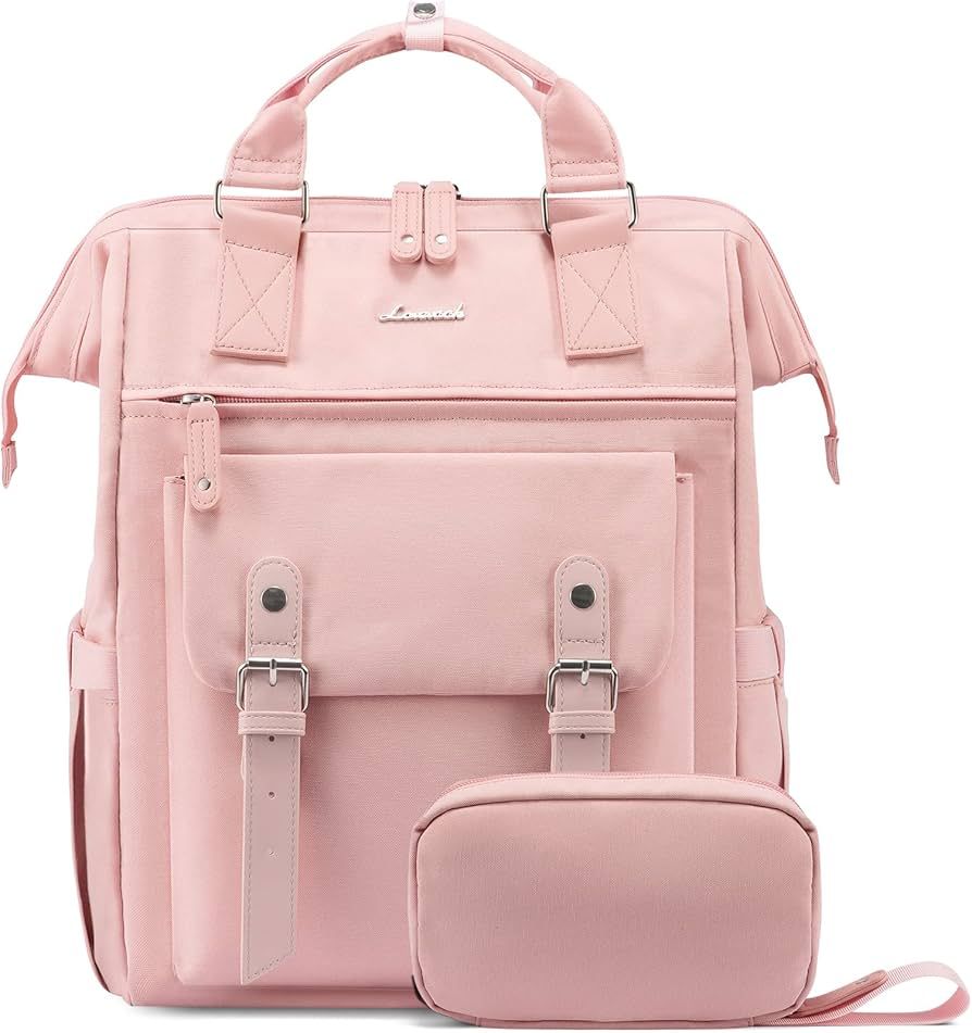 LOVEVOOK Laptop Backpack for Women Work Travel Commuter Backpack College Business Computer Bag Te... | Amazon (US)