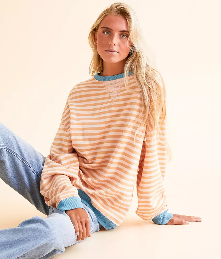 Striped Pullover | Buckle