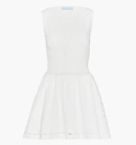 The Joanna Dress - White Floral Broderie | Hill House Home US