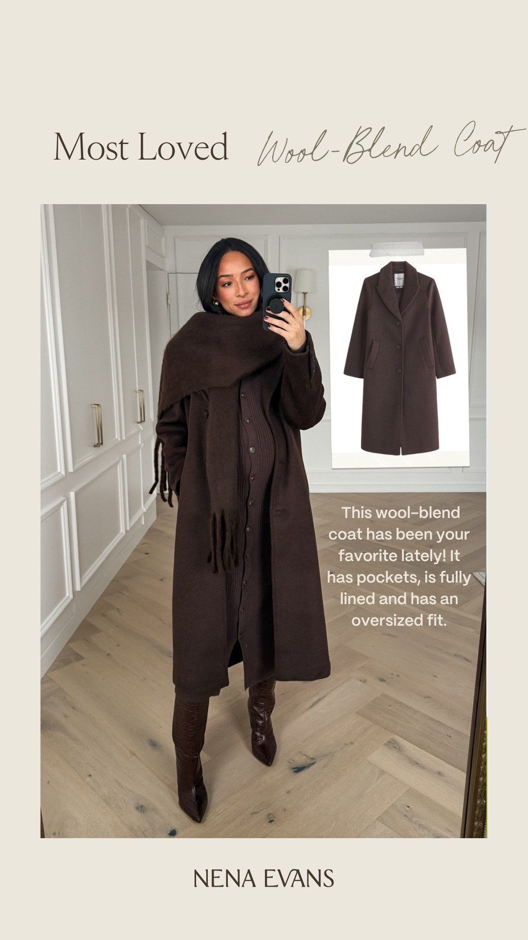 Your most loved last week ✨


Best sellers 
Wool blend coat
Wool coat
Winter coat
Chocolate brown 

#LTKBump #LTKSeasonal #LTKFindsUnder100
