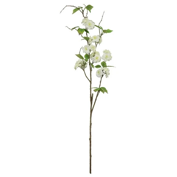 Mainstays Artificial Flowers, 50" White Cherry Blossom Long Stem | Walmart (US)