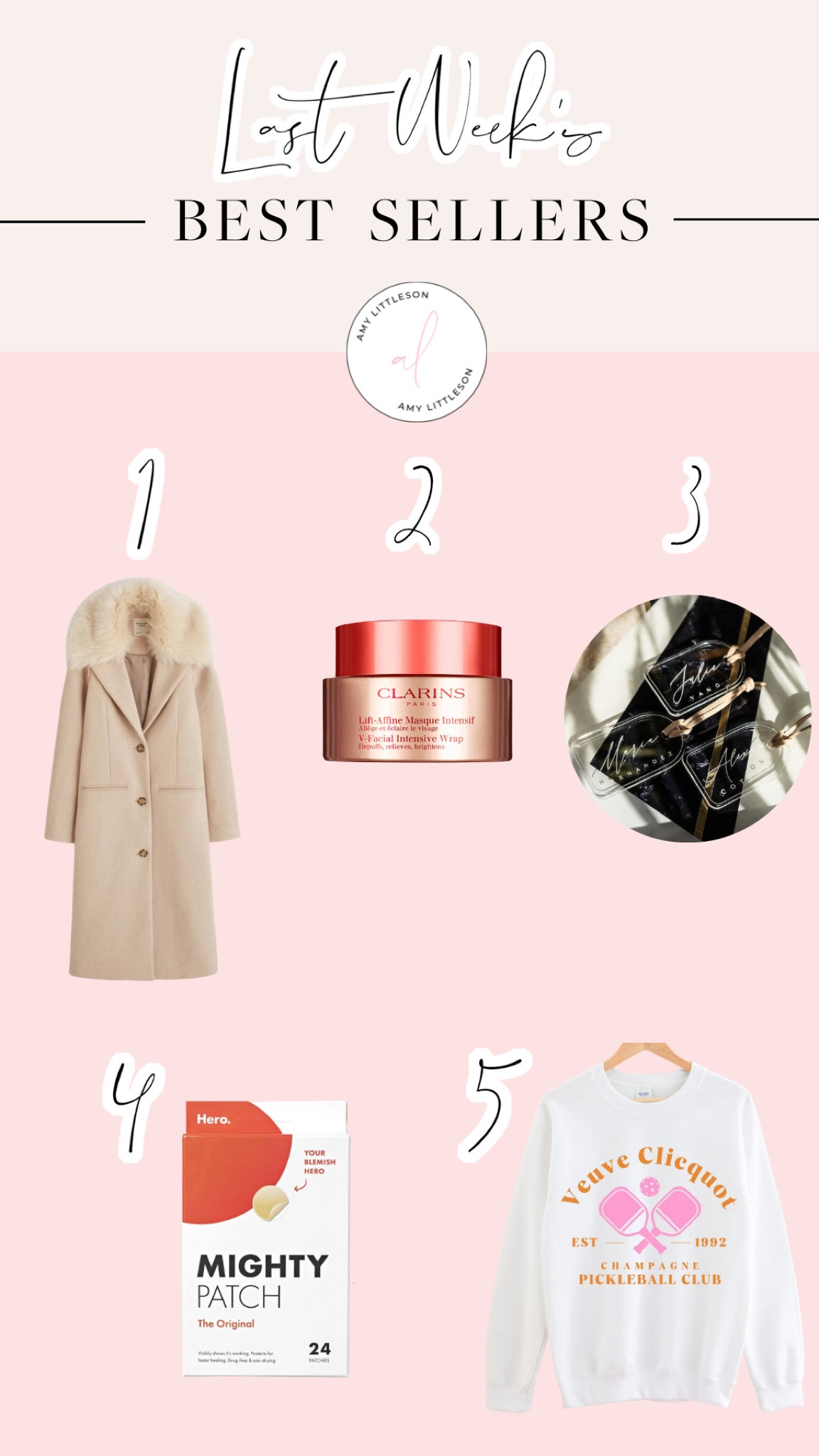 Last week’s top 5 best sellers 💗

#LTKstyletip #LTKSeasonal #LTKbeauty